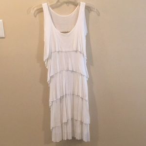 White Bailey 44 ruffle dress